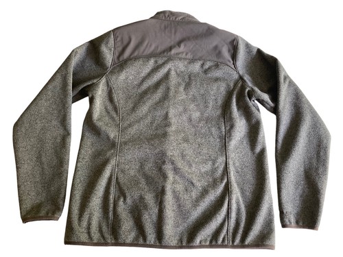 Orvis Sporting Trout Bum Brown Unisex Full Zip Coat Jacket Medium Fleece Lined - Picture 10 of 17
