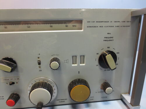 Schwarzbeck Mess-Elektronik VHF/UHF Receiver VUME 1520 A 25-1000 MHz - Picture 4 of 12
