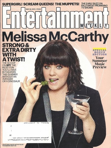 Melissa McCarthy Entertainment Weekly Magazine May 2015 Entourage Maisie William