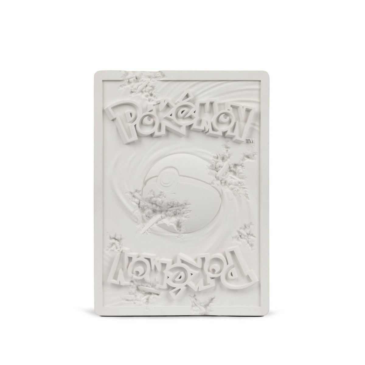 Daniel Arsham x Pokemon White Crystalized Mew Card Sculpture Daniel Arsham x Pokemon White Crystalized Mew Card Sculpture