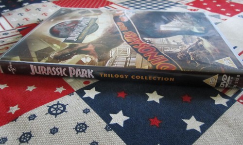 JURASSIC PARK TRILOGIE SAMMLUNG 2018 X3 DVD SET REGION 2 UK PAL FORMAT NUR OK - Bild 2 von 5