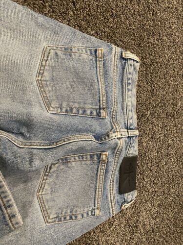 Vintage Calvin Klein Damen Easy Fit Button Fly Sandblast Mom Jeans Blau Größe 1 - Bild 3 von 8