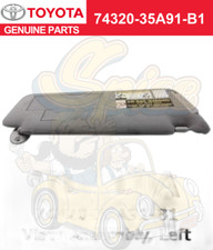 Toyota Genuine 2010-2023 4Runner Visor Assembly, Left 74320-35A91-B1