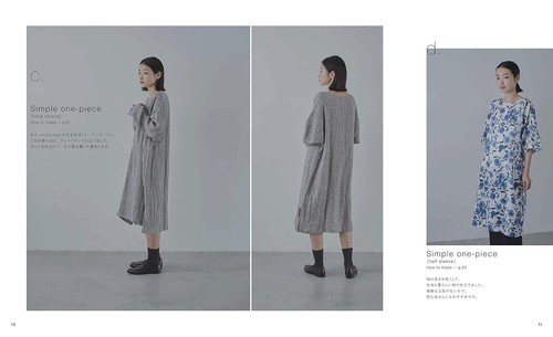 Kashuka Haruna Ishikawa einfache, schicke Erwachsenenkleidung Schnittmusterbuch Japan* - Bild 3 von 8