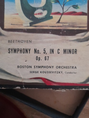 45RPM Beethoven Symphony No. 5 In C Minor RCA Victor Red Seal Records - Picture 3 of 13
