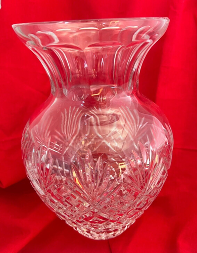 HERMOSO Jarrón CARINA Waterford Cristal Plomo Corte 9 3/4” Pesado - ¡¡¡Pesa 6 libras!!!! - Imagen 4 de 13