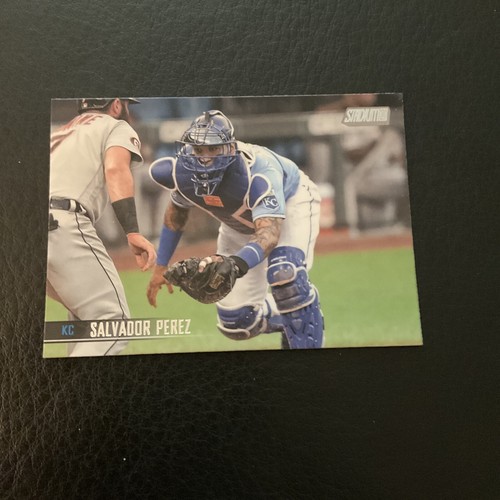 Salvador Perez 2021 Topps Stadium Club Chrome #10 base card Kansas City Royals