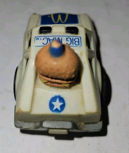 1984 ERTL MCDONALD'S FRICTION CARS OFFICER BIG MAC WHITE DIECAST 2" POLICE CAR - Picture 4 of 9