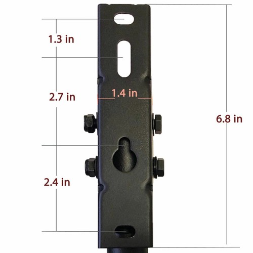 Tilt Swivel Ceiling TV Mount for most Samsung Vizio 21 22 24 26 28 29 32 LED Bx0 - Picture 4 of 10