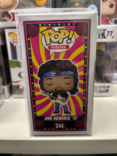 Funko POP! Rocks Auténtico Hendrix Jimi Hendrix Maui Live #244 INCLUYE PROTECTOR - Imagen 5 de 7