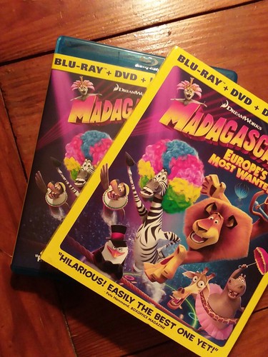 Madagascar 3: Europes Most Wanted (Blu-ray/DVD) 2012 W/Slipcover