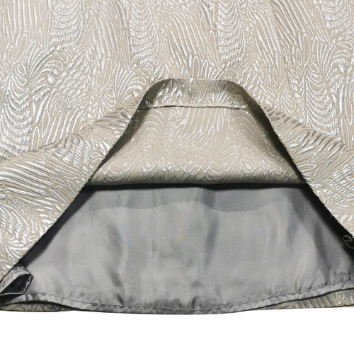 Women's Danita Shimmer Jacquard PHASE EIGHT Dress Silver UK 16 RRP £150 - Picture 4 of 6