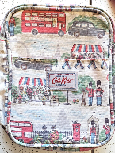 Cath Kids Kidston London Bus Guards 8"x6" Bandolera Bolso Cartera Bolsa - Imagen 2 de 7