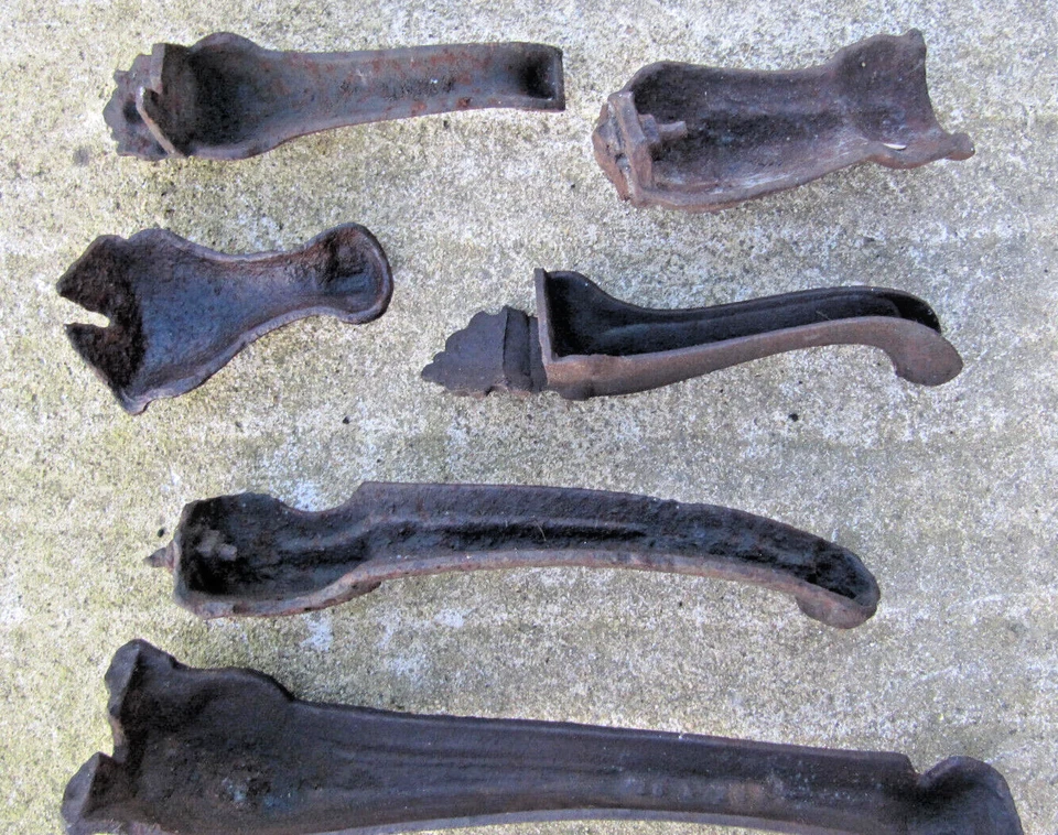 Pieds En Fonte poêle ancien - Photo 3/3