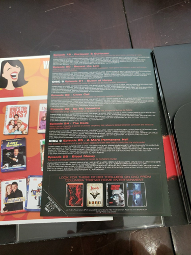 Forever Knight: The Trilogy Part One and Two DVDs w/Slipcovers Funky Formats - Foto 23 di 24