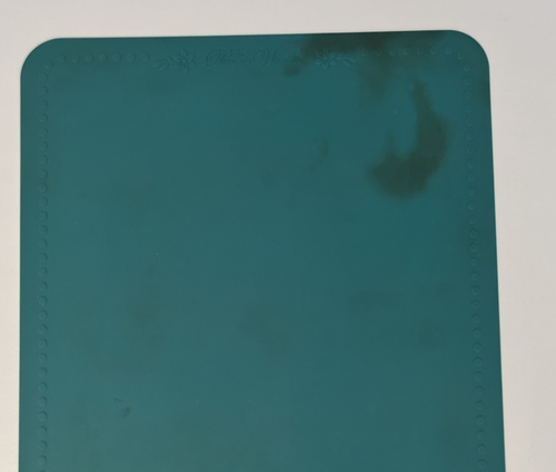 2 Turquoise Blue Solid Color Pioneer Woman Silicon Baking Sheet Liner Pre-Owned - Picture 7 of 9