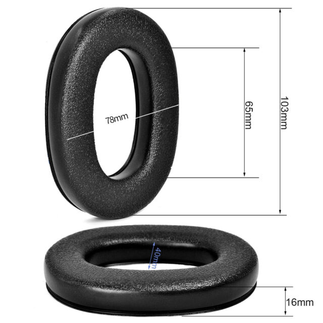 For 3M WorkTunes Connect Hearing Protector 2/4Pcs Replacement Ear Pads Earmuffs For 3M WorkTunes Connect Hearing Protector 2/4Pcs Replacement Ear Pads Earmuffs