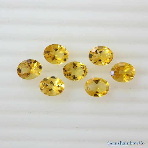 Natural Citrine Oval Cut Faceted 5x3 mm to 10x8 mm Loose gemstone AA Quality - Picture 6 of 8