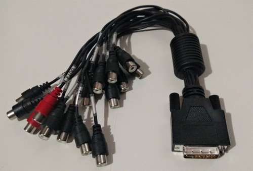 DVI to RCA Breakout Cable 1ft DVI to 18 RCA line 16 in \ 2 out - Picture 7 of 7