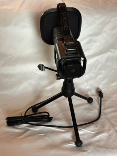 USB Microphone for PC, Condenser Mic with Tripod Stand, Pop screen, shock mount - Picture 3 of 3
