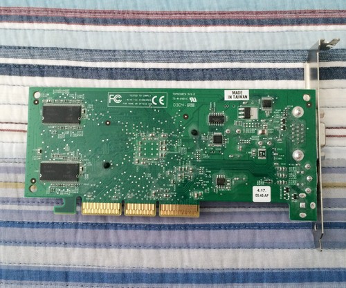 AGP Graphics / Video Card - Nvidia P73CR, VGA S-Video Vintage GeForce MX420 64MB - Picture 5 of 5