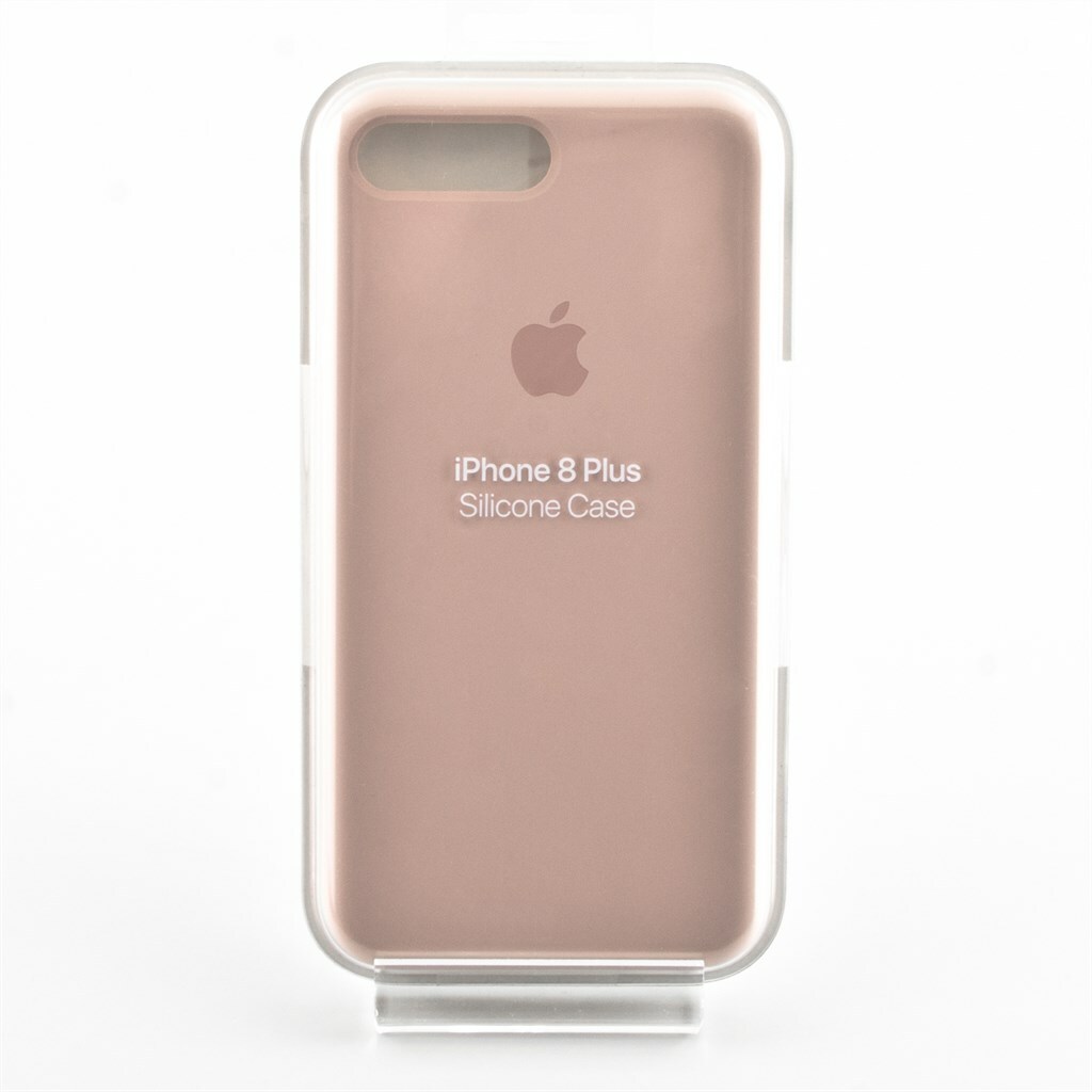Силиконовый чехол для Apple iPhone 8 Plus Schutzhülle Sandrosa wie neu