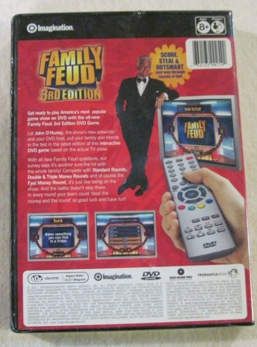 Imagination Family Feud 3rd Edition DVD Game 2007 Not for PC - Picture 2 of 2