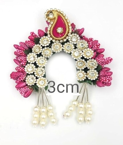 Handmade Designer Mukut for Deities/ 1 pcs - Picture 2 of 4