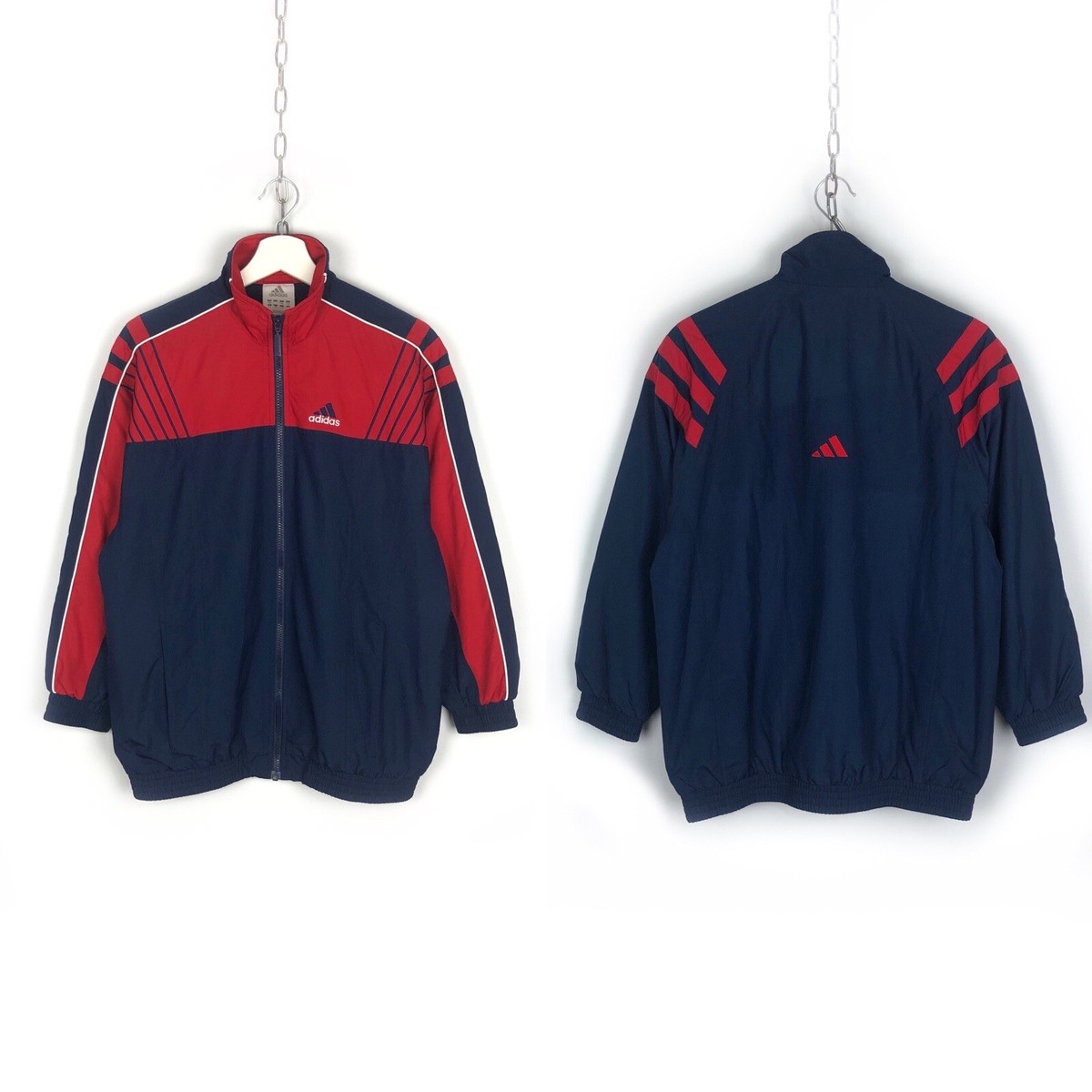 超美品 90s old adidas vintage track jacket Vintage 90s Adidas Short Sleeve Track Top Jacket MED Green