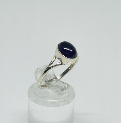 Gorgeous Sparkling Real Amethyst Stone Ring 925 Silver Size O~O1/2 #315458 - Picture 12 of 19