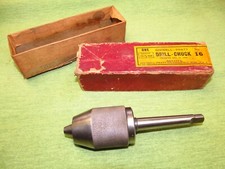 Vintage Goodell-Pratt 1/2" Keyless Drill Chuck No. 16 in Original Box - #1 Morse