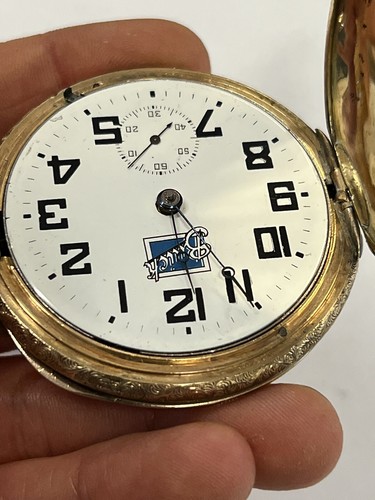 Dueber Watch Co. - Rare Buick Dial - Pocket Watch - 18s GF Case - Picture 3 of 18