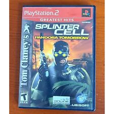 Tom Clancy's Splinter Cell: Pandora Tomorrow (Sony PlayStation 2, PS2, 2004).