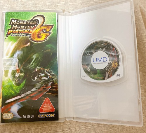 Monster Hunter Portable 2nd G (Sony PSP, 2008)CAPCOM JAPAN With Case manual F/S - Picture 2 of 3