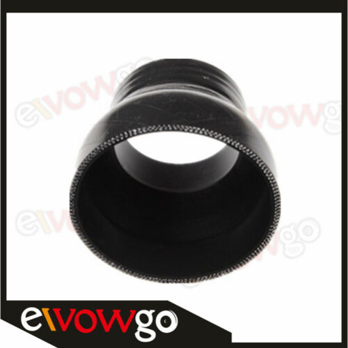 3.5" To 2.75'' inch Straight Reducer Silicone Coupler 3 Ply Hose Pipe Black - Picture 5 of 5