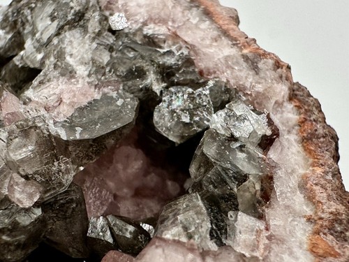 Calcite And Pink Amethyst Geode #24 - Picture 8 of 11