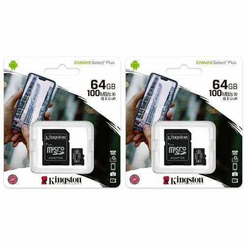 Kingston Canvas Select Plus Micro SD Memory Card 32GB 64GB 128GB 256GB 512GB - Picture 4 of 14