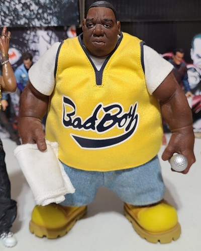 Mezco Notorious BIG & Tupac Shakur Figure Lot Collection 2pac Exclusive BIGGIE - Picture 4 of 6