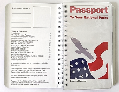 Passport To Your National Parks (2024) in shrink wrap w/map stamp Book USA park - Picture 4 of 7