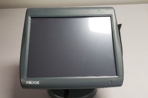 Micros WS5A Workstation Touchscreen POS Terminal/Register 400814-101 with Stand - Picture 7 of 12