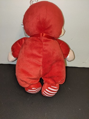 Prestige 8" Plush Rattle Baby Doll Christmas Holiday Blonde Girl - Picture 2 of 3