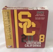 2018 USC Trojans Desk Calendar,  USC Trojans by Turner Licensing College School