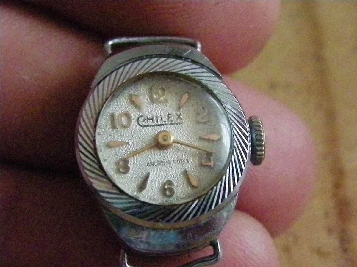 Ancienne montre mécanique marque Chilex - Montres & Bijoux