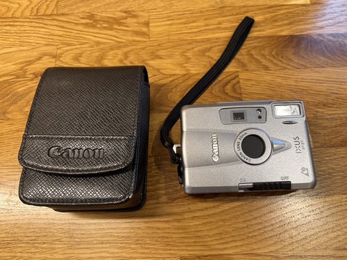 Canon Ixus FF APS Film Camera 25mm Lens With Canon Case And Wrist Strap - Picture 11 of 13
