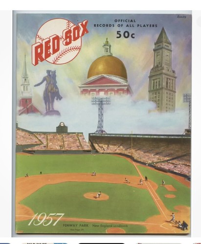 1957 Boston Red Sox  Baseball Year Book Ted Williams NR MT⚾️ - Picture 1 of 2
