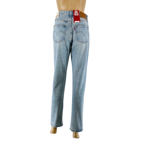 Levi's 501 Limited Edition Women Blue Original Straight Fit Floral Jeans W31 L30 - Picture 2 of 21