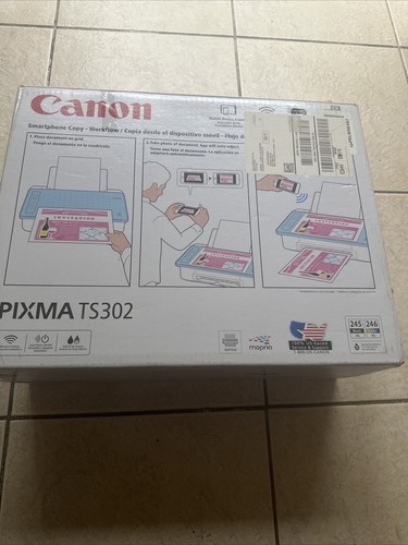Canon PIXMA TS302 Wireless Inkjet Printer - SKU#1695406 - Picture 3 of 10