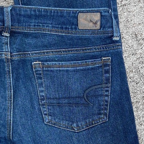 AMERICAN EAGLE womens Stretch Kick Boot Jeans -sz 6 - 28 x 29 - Bootcut - Bild 5 von 6