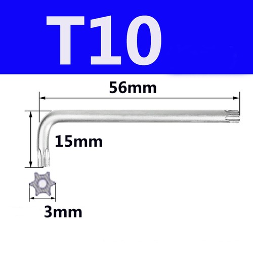 Torx Key Screwdriver Set Security Tamper Middle Hole T10 - T50 Maintenance Tools - Picture 18 of 55