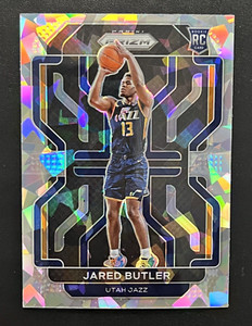 2021-22 Panini Prizm Jared Butler Silver Ice Rookie RC Utah Jazz #290